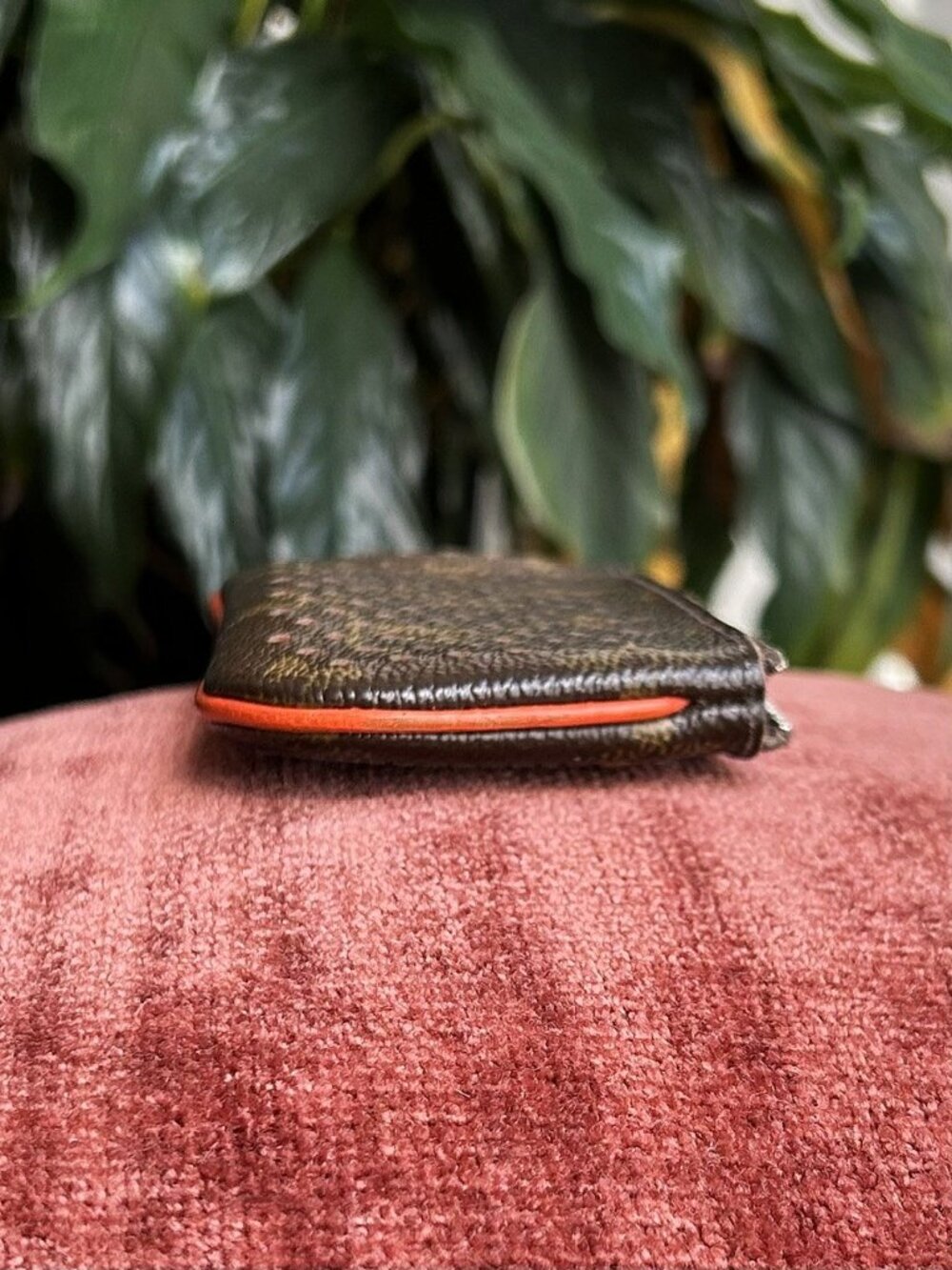 LOUIS VUITTON Monogram Perforated Pochette Cles Coin Purse 👛 - Picture 6 of 9